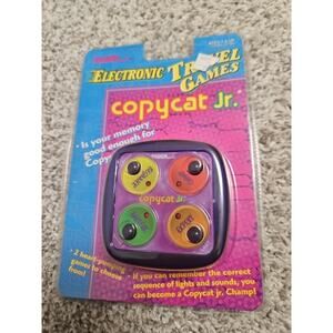Copycat Jr. Electronic Handheld Game Tiger Electronics 1996 New Factory Sealed